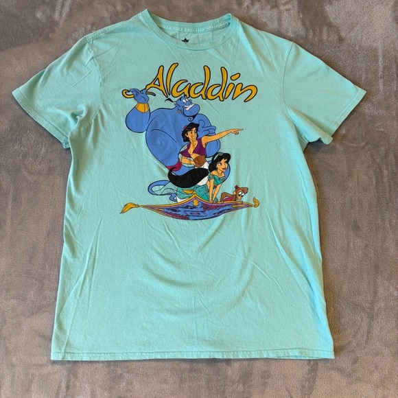 Disney Aladdin Vintage Graphic Cartoon Tee Sz. M - Picture 1 of 4